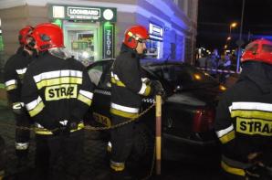 Koszalin: Pijany taksówkarz wjechał w lombard w centrum miasta