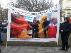 [VIDEO] Zbojkotujmy wręczaną dziś w Oslo Pokojową Nagrodę Nobla! #letsboycottnobelpeaceprizefromnorway