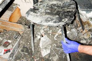 Policjanci uratowali osoby z pożaru