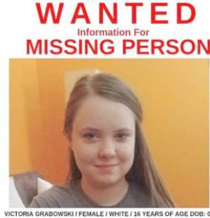 Rutkowski: 16-letnia VICTORIA GRABOWSKI zaginęła w Nowym Jorku. Czy wiesz, kto ją ukrywa w Wielkiej Brytanii? Dzwoń na nasz numer alarmowy +48 600 007007