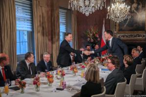 Prezydent w Holandii. Spotkania polityczne i gospodarcze