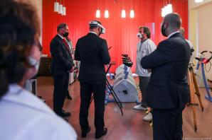 [VIDEO] Prezydent o szpitalu rehabilitacyjnym dla osób po Covid-19 MSWiA w Głuchołazach: To pierwsza taka placówka i pierwszy taki oddział w Europie