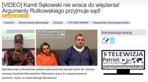[VIDEO] RUTKOWSKI: Do więzienia nie wraca Kamil Sękowski. Decyzja Wydziału Penitencjarnego Sądu Okręgowego w Szczecinie uchylona!