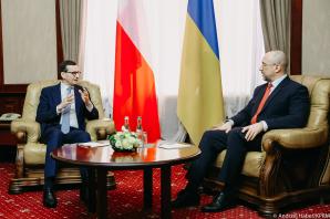 [VIDEO] Premier w Kijowie: cała Europa i cały świat zachodni muszą się zjednoczyć na rzecz suwerenności, niepodległości i nienaruszalności terytorialnej Ukrainy