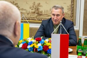 Ambasador Ukrainy z wizytą w Ministerstwie Aktywów Państwowych
