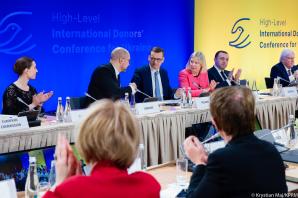 [VIDEO] Konferencja darczyńców w Warszawie – ponad 6,3 mld euro na pomoc dla Ukrainy