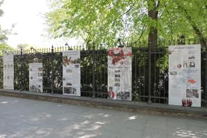 Ukraina. Wojna w Europie– wystawa plenerowa ukraińskiego IPN w Muzeum Łazienki Królewskie. Wystawa będzie prezentowana m.in. w miastach Berlin, Bamberg i Frankfurt, Bruksela