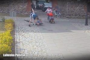[VIDEO] Niebezpieczna szarża rowerzysty. Za potrącenie dziewczynki odpowie przed sądem