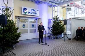 Oficjalne otwarcie izby przyjęć szpitala MSWiA w Szczecinie z udziałem wiceministra Pawła Szefernakera