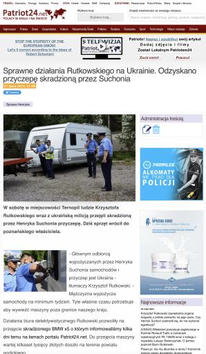 [AUDIO] Krzysztof Rutkowski zawiadamia organa ścigania o próbie zamachu na jego życie. Czy Henryk Suchoń zastrzelił się, bo nie wykonał egzekucji? 