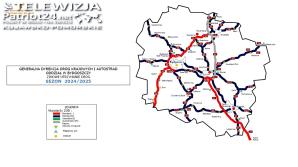 [VIDEO] Zimowe utrzymanie dróg krajowych w województwie kujawsko-pomorskim w sezonie 2024-2025