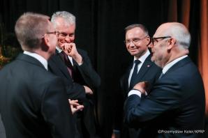 [VIDEO] W Kłajpedzie o bezpieczeństwie energetycznym regionu z przywódcy Litwy, Łotwy i Estonii