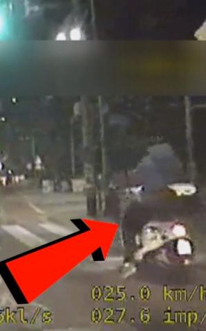 Jedno przestępstwo i cztery wykroczenia, popełnił obywatel Ukrainy poruszający się skuterem miejskim