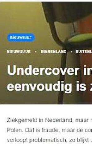 Oświadczenie Ambasady RP w Hadze w związku z reportażem programu Nieuwsuur z 2.03.2020 r.