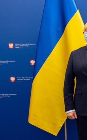 Premier Jarosław Gowin i Oleksij Reznikov, wicepremier Ukrainy, o współpracy gospodarczej Polski i Ukrainy
