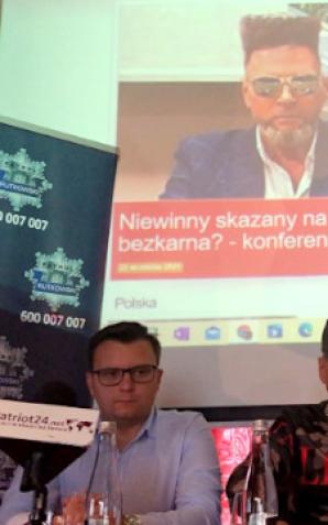 [VIDEO] Niewinny skazany na więzienie? Hiena pogrzebowa bezkarna? - konferencja Biura Rutkowski w Szczecinie
