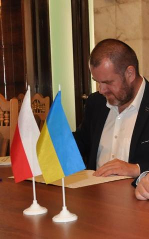 Wizyta wiceministra Marcina Romanowskiego na Ukrainie