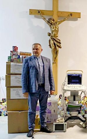 Sprzęt medyczny od bielsko-żywieckiej Caritas wysłany do Drohobycza