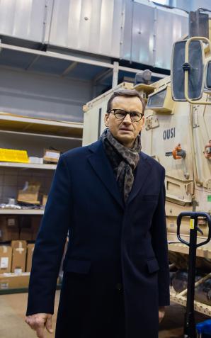 [VIDEO] Polska z nowoczesną technologią wojskową. Sprzedamy 100 Rosomaków Ukrainie