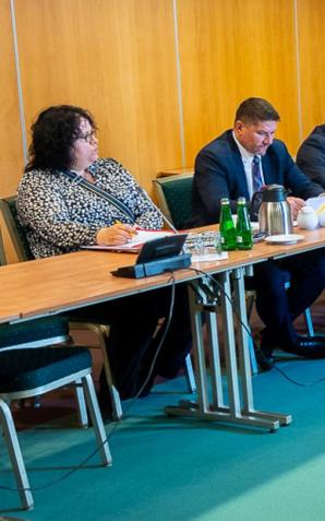 Rozmowa z ministrem polityki rolnej i żywności Ukrainy ministra rolnictwa i rozwoju wsi Roberta Telusa