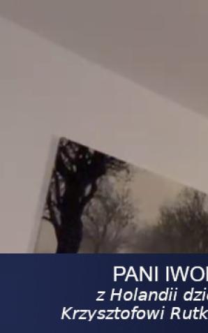 [VIDEO] Pani Iwona z Holandii dziękuje Krzysztofowi Rutkowskiemu za pomoc w uratowaniu dziecka w Polsce 