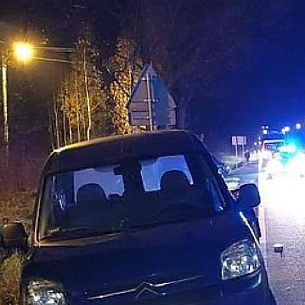 Wjechał w nieoświetlony rowerek 7-letniego chłopca