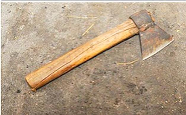 Rzucił się z siekierą na interweniujących policjantów!