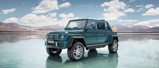 Nowy Mercedes-Maybach G 650 Landaulet Ściśle limitowany: otwarty luksus na asfalcie i w terenie