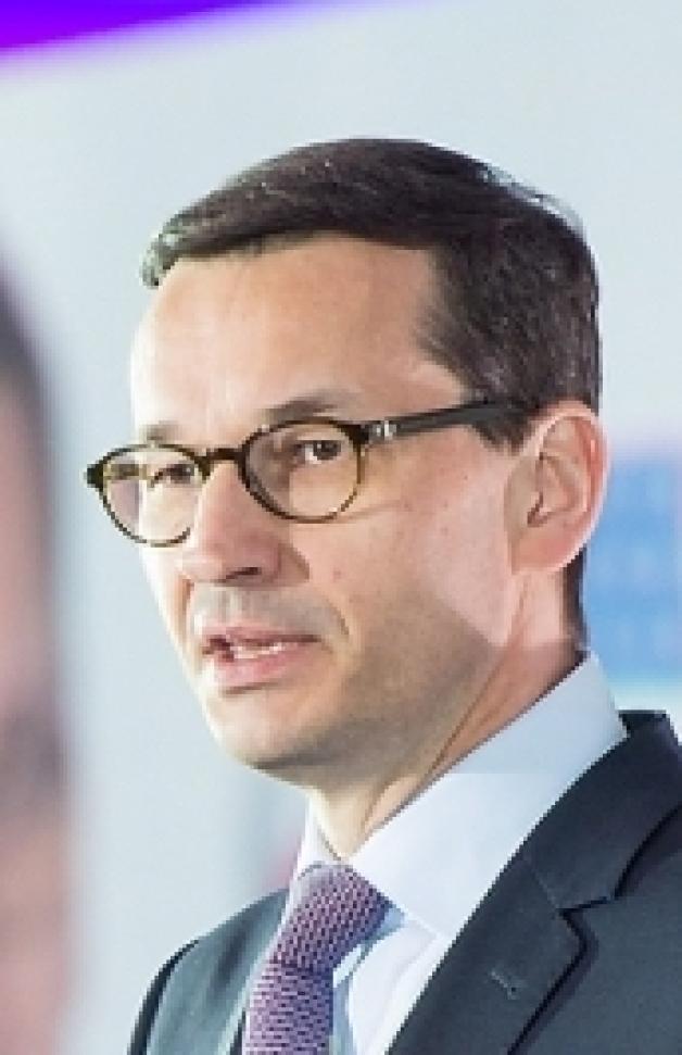  Warszawa: Premier Mateusz Morawiecki na Polsko-Amerykańskim Szczycie Gospodarczym