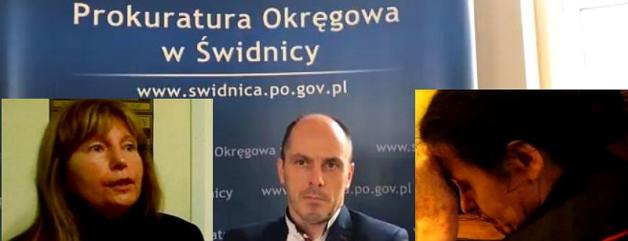 [VIDEO] Śledztwo z wniosku Bożeny Zalewskiej o ściganie prokurator Małgorzaty Sałackiej, żony Prokuratora Rejonowego z Kłodzka, będą prowadzić będą jej koledzy prokuratorzy z sąsiednich Ząbkowic Śląskich. Mimo, że ich szef prosił o wyłączenie ze sprawy!