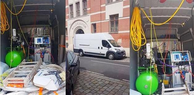 Vo Viedni bol ukradnutý Fiat Ducato so špeciálnym agregátom a kompresorom. Ľudia detektíva Rutkowského v akcii
