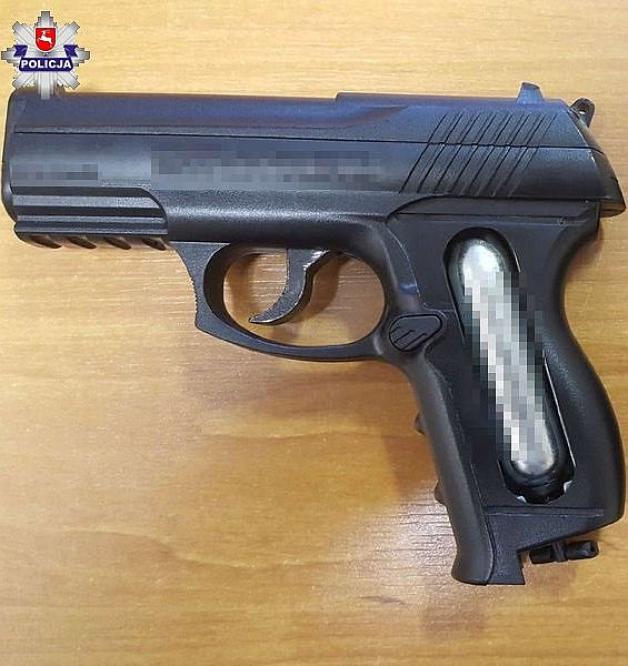 Lublin: Strzelał z broni pneumatycznej do okien