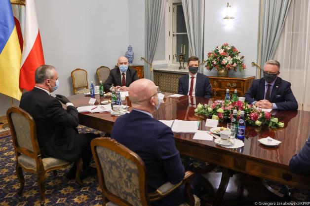 Spotkanie min. Szczerskiego z wicepremierem Ukrainy