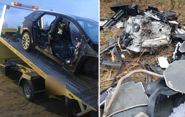 Zdemontowali pojazd w 2 godziny, zostali zatrzymani po krótkim pościgu