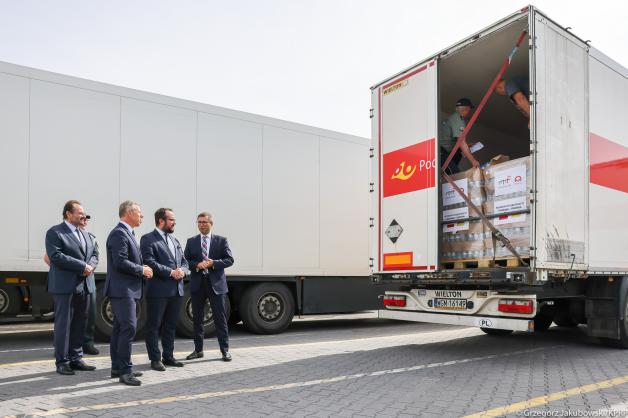 [VIDEO] Polska przekaże Ukrainie sprzęt do walki z COVID-19