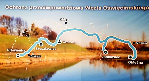 [VIDEO] Powstał kompleksowy system ochrony przeciwpowodziowej Oświęcimia i jego okolic