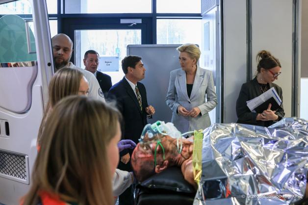 Lublin. Spotkanie z ukraińskimi medykami