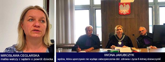 [VIDEO] TOGI BEZ SUMIEŃ: Psychicznie chory ojciec uprowadził 6-latkę ze Śląska do Gdyni w marcu. Sędzia Iwona Jakubczyk z Sosnowca bezradna i jeszcze okłamuje dziennikarza!