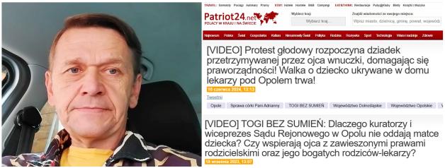 [VIDEO] Dramat, protest i operacja policyjna. Historia walki o córkę pani Adrianny.  Dziecko wróciło do mamy!